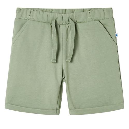 vidaXL Kindershorts met trekkoord 104 lichtkaki, Kinderen en Baby's, Kinderkleding | Overige, Nieuw, Verzenden
