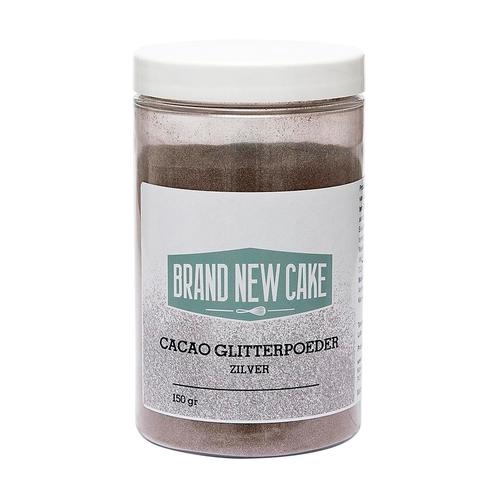 BrandNewCake Cacao Glitterpoeder Zilver 150g, Hobby en Vrije tijd, Taarten en Cupcakes maken, Nieuw, Verzenden