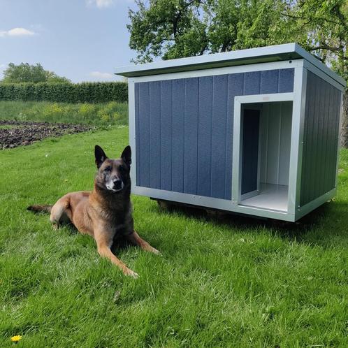 Hondenhok Geïsoleerd. Onderhoudsvrij! 2j GARANTIE Nachthok, Dieren en Toebehoren, Hondenhokken, 110 cm of meer, Hondenhok, Nieuw