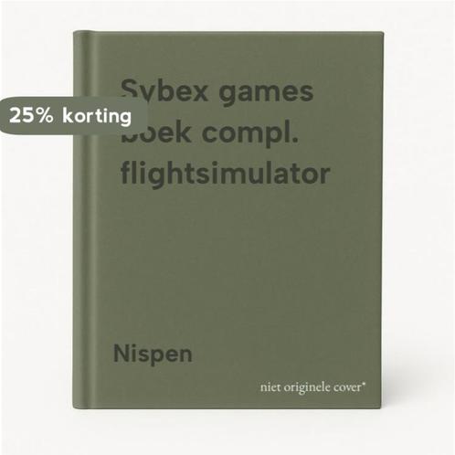 Sybex games boek compl. flightsimulator 9789051606256 Nispen, Boeken, Informatica en Computer, Gelezen, Verzenden