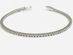 Tennis armband - 18 karaat Witgoud - 4.80ct. tw. Diamant