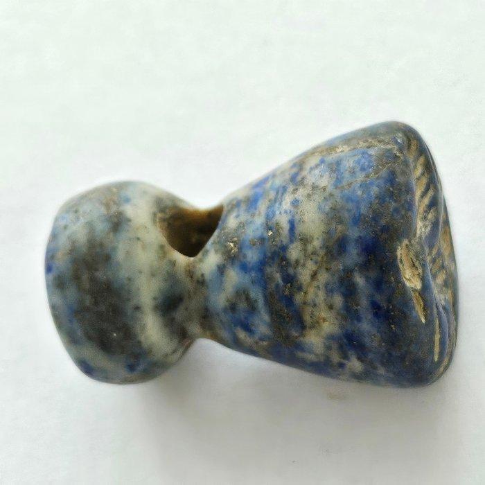 Zijden Route, Cent-Azië Lapis Lazuli Vogel Kraal Zegel, Antiek en Kunst, Antiek | Overige Antiek