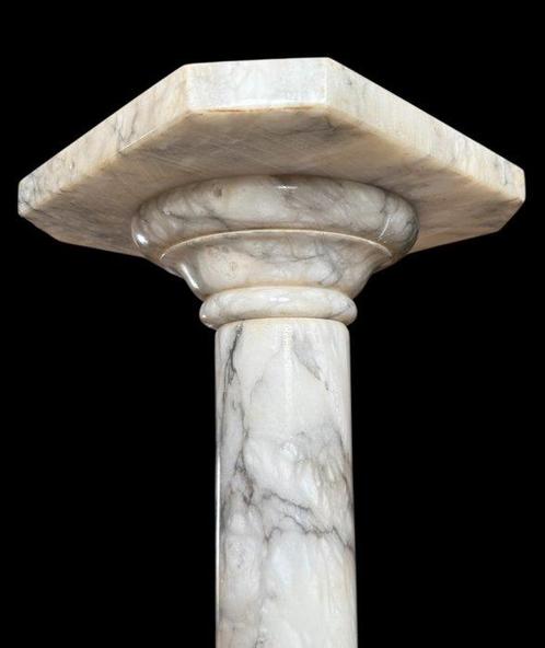 Kolom - Marmo Carrara - 1930-1940, Antiek en Kunst, Antiek | Overige Antiek
