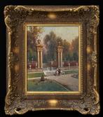 Georg Janny (1864-1946) - Autumn Promenade in the Formal, Antiek en Kunst