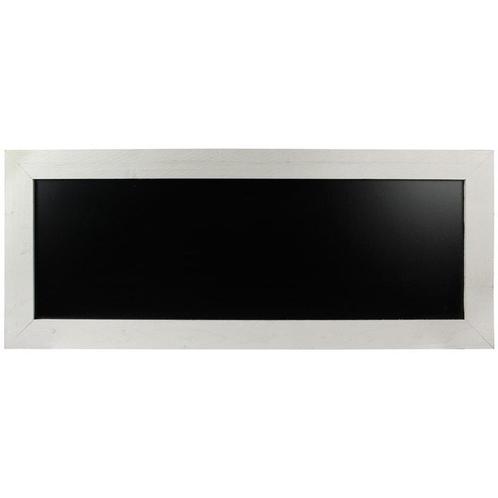 Krijtbord Steigerhout Wit 40x130cm, Hobby en Vrije tijd, Tekenen