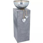 Lifetime Plantenbak met beton-look en verchroomde bowl -..., Tuin en Terras, Ophalen of Verzenden, Nieuw