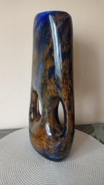 Adam Jablonski - Vaas - H. 38 cm / 4 kg - ruwe glas, Antiek en Kunst, Antiek | Glas en Kristal