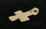 Byzantijns Brons Cross pendant - 30 mm (Zonder Minimumprijs)