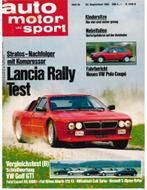 1982 AUTO MOTOR UND SPORT 19 DUITS, Nieuw, Author