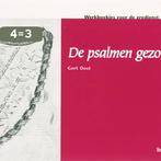 De psalmen gezongen / Werkboekjes voor de eredienst / 32, Boeken, Verzenden, Gelezen, G. Oost