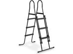 EXIT - Zwembadtrap - Voor framehoogte 108-122 cm - Zwart, Verzenden, Nieuw