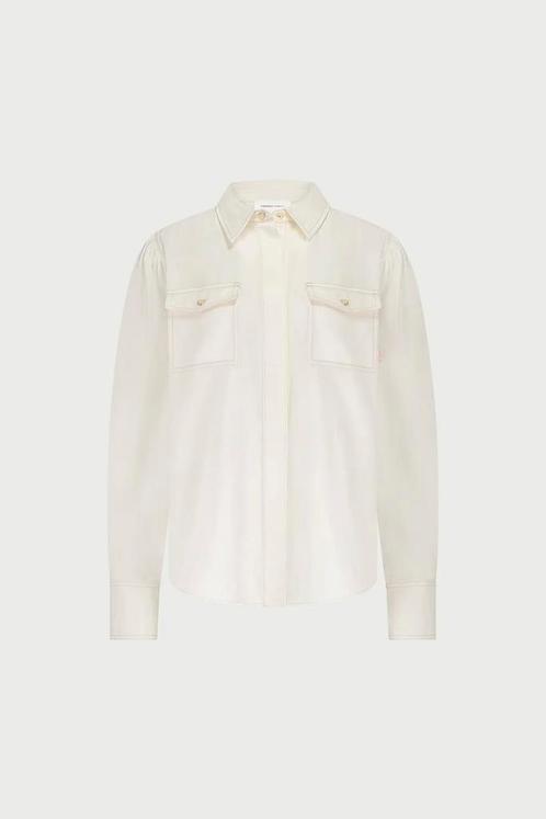 -40% Fabienne Chapot  Fabienne Chapot Fc fabienne blouse whi, Kleding | Dames, Blouses en Tunieken, Nieuw, Verzenden