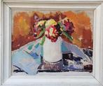 Willy Verret (1937-2005) - Still life with yellow and red