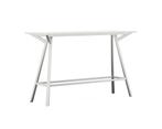 Bartafel rechthoek | Bridge | B200xD100cm, Verzenden, Nieuw in verpakking, Tafel