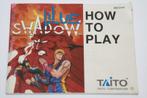 Blue Shadow (Manual) (Nes Handleidingen, Nintendo Nes), Spelcomputers en Games, Gebruikt, Ophalen of Verzenden
