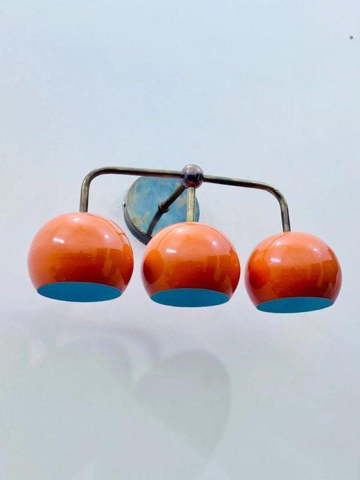 Wandkandelaar - GLC-AS-PL-MBD12 ORANJE VINTAGE MUURAPPLIQUE, Antiek en Kunst, Curiosa en Brocante