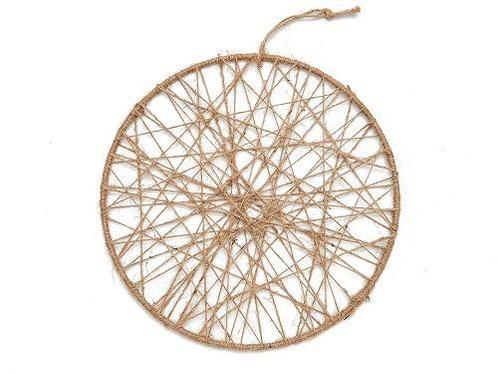 Metalen ring met jute web frame 50cm flowerhoop basis voor, Hobby en Vrije tijd, Knutselen, Nieuw, Ophalen of Verzenden