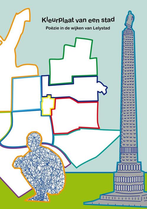 Kleurplaat van een stad 9789462473300, Boeken, Gedichten en Poëzie, Zo goed als nieuw, Verzenden