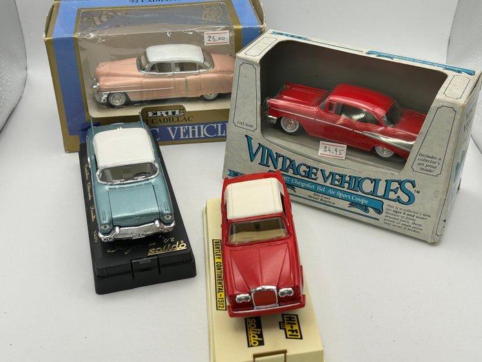 Solido, Ertl 1:43 - Model sedan (4) - Cadillac Eldorado, Hobby en Vrije tijd, Modelauto's | 1:5 tot 1:12