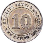Straits Settlements. Queen Victoria. 10 Cents 1895 (Zonder