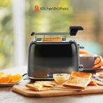 2dekans | KitchenBrothers Broodrooster met Tostiklemmen -, Witgoed en Apparatuur, Ophalen of Verzenden, Zo goed als nieuw