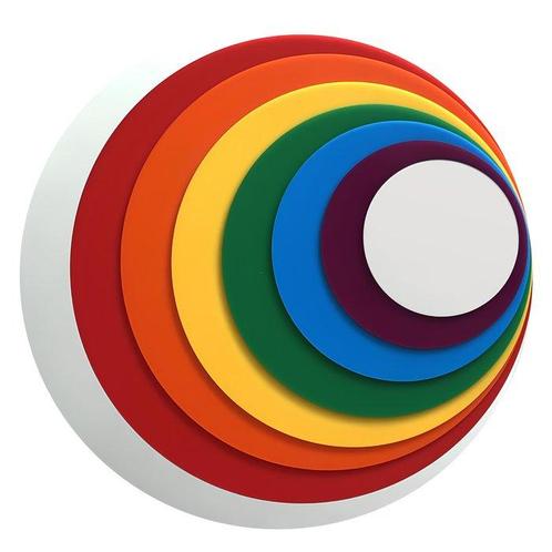 Poplea - FULL PLEXIGLASS MIROIR XL 3 (2000), Antiek en Kunst, Kunst | Schilderijen | Modern