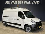 Opel Movano 2.3 Turbo 150pk L2H2 Inrichting Euro6 Airco | Im, Stof, Gebruikt, Wit, Dealer onderhouden