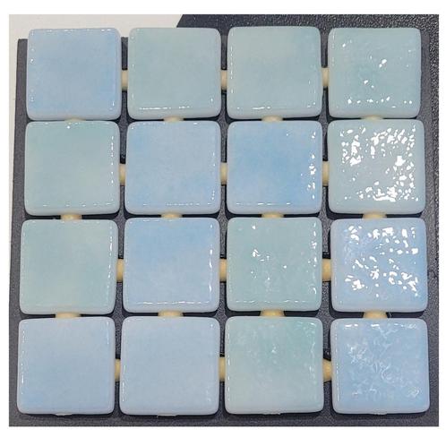 Mozaïek Ezarri MIX Collection 2.5x2.5 cm Glossy Sea Blue, Doe-het-zelf en Verbouw, Tegels, Ophalen of Verzenden