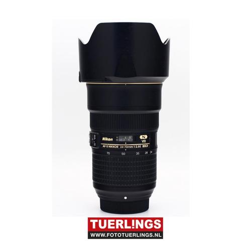 Nikon AF-S 24-70mm F2.8E ED VR N occasion, Audio, Tv en Foto, Fotografie | Lenzen en Objectieven, Zo goed als nieuw, Zoom, Ophalen of Verzenden
