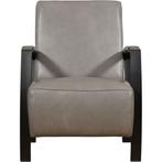 Leren fauteuil Glory - Granada Steel (grijs), Huis en Inrichting, Fauteuils, Nieuw, Ophalen of Verzenden, Leren fauteuil Glory - Granada Steel (grijs) past perfect in uw interieur als u woonstijl: Industrieel, Modern is.