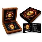 China. 10 Yuan 2015 Burning Panda mit Zertifikat - 1 Oz