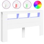 VitaXL Hoofdeinde Wit | Retourdeal | Sfeervol & Betaalbaar, Wit, Nieuw, Ophalen of Verzenden, 180 cm