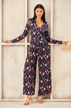Wrap Culotte Jumpsuit in Print - S, Kleding | Dames, Jumpsuits, Verzenden, Nieuw