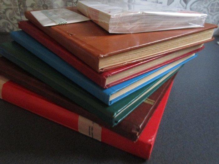 Nederland 1924/2006 - 6 Albums met postzegels, Eerste, Postzegels en Munten, Postzegels | Nederland