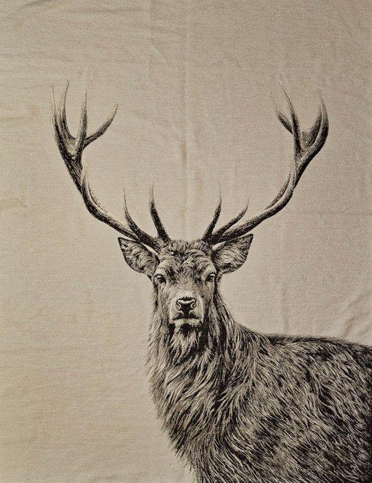 PLAID in Lana di Alpaca Esclusivo - 200x140cm - Landelijke, Antiek en Kunst, Antiek | Kleden en Textiel