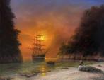 Alexander Borisenko (1974) - Island, Antiek en Kunst, Kunst | Schilderijen | Klassiek