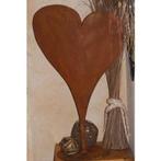 Hart 70 cm op bord om te planten | Tuindecoratie plantenhart, Huis en Inrichting, Woonaccessoires | Overige, Verzenden, Nieuw