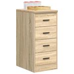 vidaXL Garagekast 40x51x85 cm massief grenenhout sonoma, Huis en Inrichting, Verzenden, Nieuw