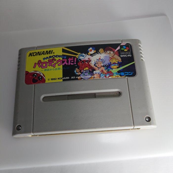 Konami - Super Famicom (Japanese SNES) - Parodius Da!, Spelcomputers en Games, Spelcomputers | Overige Accessoires