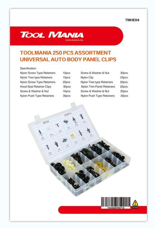 TM 250 Delige Assortiment bekleding clips voor VOLVO , FORD, Auto diversen, Autogereedschap, Nieuw, Verzenden