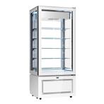 GGM Gastro | Panoramische vriesvitrine - 457 liter - 800mm -, Huis en Inrichting, Verzenden, Nieuw