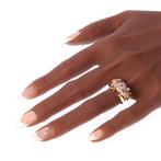 Zonder Minimumprijs - Ring - 18 karaat Geel goud - Diamant -, Nieuw
