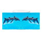 Spaarpot - 3 Dolfijnen in sprong Gespiegeld NIEUW, Verzamelen, Spaarpotten, Nieuw, Ophalen of Verzenden