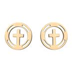 Fako Bijoux - Oorbellen - Steker - RVS - Stainless Steel -, Verzenden, Nieuw