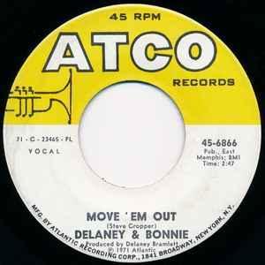 vinyl single 7 inch - Delaney &amp; Bonnie - Move Em Out, Cd's en Dvd's, Vinyl Singles, Zo goed als nieuw, Verzenden