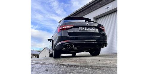 FOX Skoda Superb III 3V 4x4 half systeem van OPF uitgang rec, Auto-onderdelen, Uitlaatsystemen, Nieuw, Verzenden