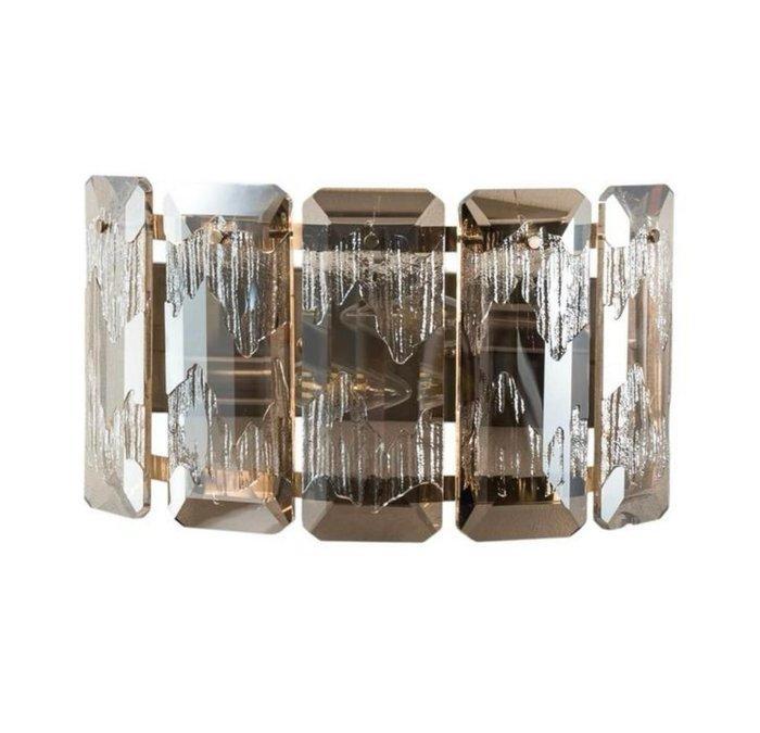 Wandlamp - Glas, Metaal, Antiek en Kunst, Antiek | Lampen