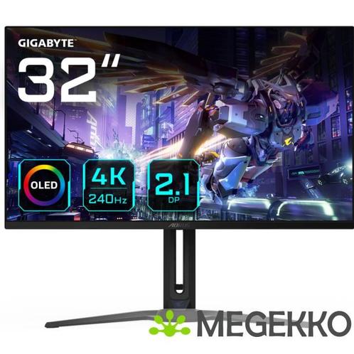Gigabyte AORUS FO32U2P 32  4K Ultra HD 240Hz OLED Gaming, Computers en Software, Monitoren, Nieuw, Verzenden