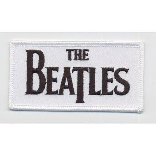 The Beatles - Drop T Logo - patch officiële merchandise, Verzamelen, Muziek, Artiesten en Beroemdheden, Kleding, Nieuw, Ophalen of Verzenden
