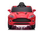 Aston Martin 12v elektrische kinderauto met rubberen band..., Nieuw, Verzenden